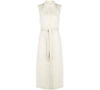 Calvin Klein belted sleeveless shirt dress - Green 2-8