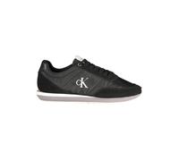 Calvin Klein Black Polyester Men Sneaker - male - Calvin Klein - Sneakers - Black - 9 UK - Shoes 9 UK
