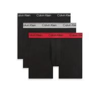 Calvin Klein Boxer Shorts 3 Pack Microfibre Underwear in Black