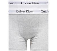 Calvin Klein Boy's Boys 2-Pack Modern Cotton Boxer Trunks, Heather Grey / White