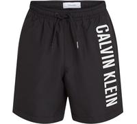 Calvin Klein Boys’ Medium Drawstring Swim Shorts, Black (Pvh Black), 10-12 Years