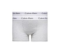 Calvin Klein Boy's Modern Trunk Boxer Shorts, White (White/Grey Htr 926), 140 cm (Manufacturer size: 8-10)