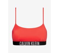 Calvin Klein Bralette Intense Power Bikini Top Red Black Women - M
