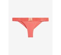 Calvin Klein Brazilian Waist CK Authentic Bikini Briefs Pink Beige Women - L