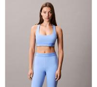 Calvin Klein Calvin Klein Womens Quick-Dry Medium Impact Sports Bra Blue - M - Blue