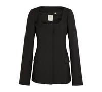 Calvin Klein Camille Scoop-neck Wool Blazer - Black - 44 (UK12 / M)