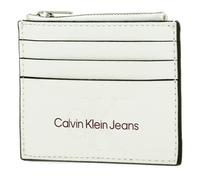 Calvin Klein Card Holder CKJ Sculpted Cardcase 6CC Mono Ivory Creme-White