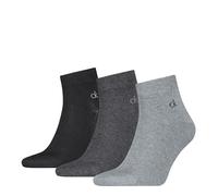 Calvin Klein Casual Flat Knit Cotton Quarter Socks 2 Pack Quarter (pack of 1)