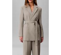 Calvin Klein Casual Twill Belted Trouser Shadow size 6 | Formal Pants Outlet | Women 6