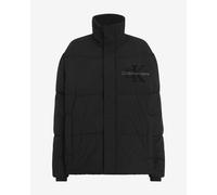 Calvin Klein Chenille Puffer Jacket Pure Black - M