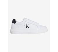 Calvin Klein Chunky Cupsole Shoes Pure White Black Women - 38