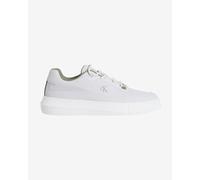 Calvin Klein Chunky Cupsole Tech Shoes Pure White Green - 44