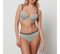 Calvin Klein CK 1996 Cotton-Blend Plunge Bra - 32D