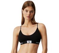 Calvin Klein CK 1996 Unlined String Bralette, Black Black L