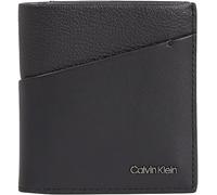 Calvin Klein CK Diagonal Trifold 6CC W/Coin, Black, OS