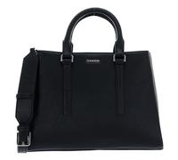 Calvin Klein CK ELEVATED TOTE MD SAFFIANO, Black