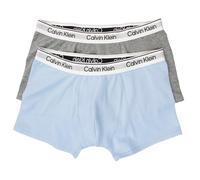 Calvin Klein CK JEANS Boys 2Pk Trunk B70B700506 Trunks, Blue (Bluebell/Greyheather) 8-10
