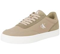 Calvin Klein CK Jeans Men Classic Cupsole MG Canvas YM0YM01218 Low Top, Green, 8 UK