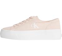 Calvin Klein CK Jeans Women Vulc Flatform Low CV MG YW0YW01763 Low Top, Pink, 5 UK