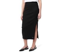 Calvin Klein CK Jeans Women's Woven Label Rib Skirt J20J225331, Black (Ck Black), S
