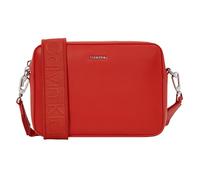 Calvin Klein CK Mixmedia Shoulder bag 22 cm red