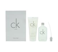 Calvin Klein Ck One 2 Pcs Set: 1.7 Eau De Toilette Spray + 3.4 Body Wash