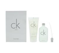 Calvin Klein Ck One 2 Piece Gift Set: Eau de Toilette 50ml - Shower Gel 100ml | TJ Hughes