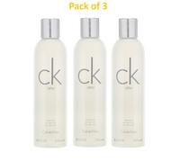 Calvin Klein CK One Body Wash 250ml Shower Gel x3 Bottles Deal