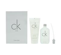 Calvin Klein Ck One 2 Pcs Set: 1.7 Eau De Toilette Spray + 3.4 Body Wash