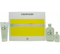 Calvin Klein CK One Gift Set 100ml EDT + 100ml Body Wash + 15ml EDT