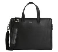 Calvin Klein CK Premium Briefcase Leather 40.5 cm Laptop compartment black