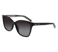 Calvin Klein CK21529S 001 Woman Sunglasses Acetate Black Grey Squared Photochromatic Photochromatic