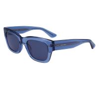 Calvin Klein CK23509S 438 Man Sunglasses Acetate Blue Blue Squared Normal Normal