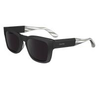 Calvin Klein Unisex Adult Sunglasses CK23539S - Black with Solid Grey Lens