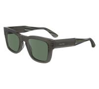 Calvin Klein CK23539S 035 Unisex Sunglasses Acetate Grey Green Squared Normal Normal
