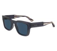 Calvin Klein CK23539S 400 Unisex Sunglasses Acetate Blue Blue Squared Normal Normal