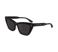 Calvin Klein Women's Sunglasses CK24505S - Striped Grey with Solid Smoke Lens