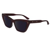 Calvin Klein CK24505S 605 Woman Sunglasses Acetate Red Violet Butterfly Normal Normal