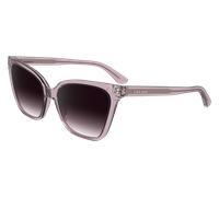 Calvin Klein CK24507S 601 Woman Sunglasses Bio-inject Red Violet Cat Eye Normal Shaded