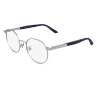 Calvin Klein CK25112 045 Unisex Optical frames Metal Silver Round Normal