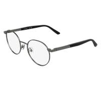 Calvin Klein CK25112 070 Unisex Optical frames Metal Ruthenium Round Normal