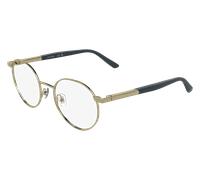 Calvin Klein CK25112 717 Unisex Optical frames Metal Gold Round Normal