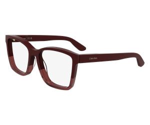 Calvin Klein CK25516 605 Woman Optical frames Acetate Bordeaux Squared Normal