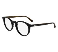 Calvin Klein CK25518 001 Unisex Optical frames Acetate Black Geometric Normal
