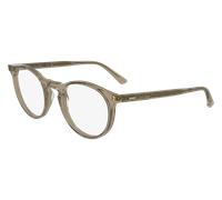 Calvin Klein CK25518 209 Unisex Optical frames Acetate Beige Geometric Normal
