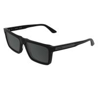 Calvin Klein CK26504S 001 Man Sunglasses Acetate Black Smoke Squared Normal