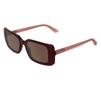 Calvin Klein CK26508S 605 Woman Sunglasses Bio-injected Bordeaux Bordeaux Squared Normal