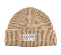 Calvin Klein CKJ Neutral Mono Beanie Travertine, Travertine, One Size