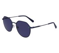 Calvin Klein CKJ23201S 400 Unisex Sunglasses Metal Blue Blue Round Normal Normal