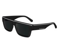 Calvin Klein CKJ24603S 001 Man Sunglasses Bio-inject Black Grey Squared Normal